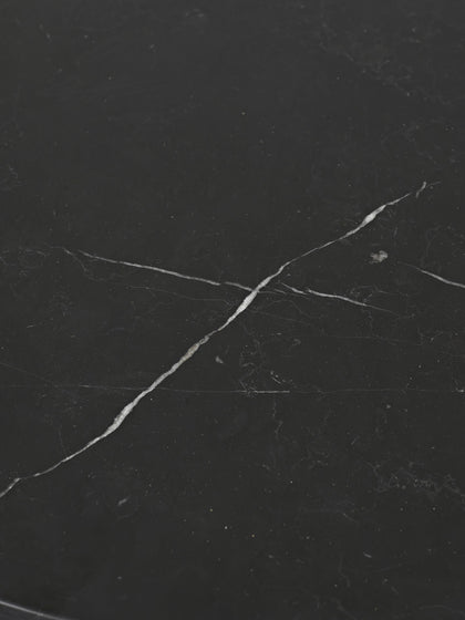 Westwing Mesa Auxiliar Redonda De Mármol Taula