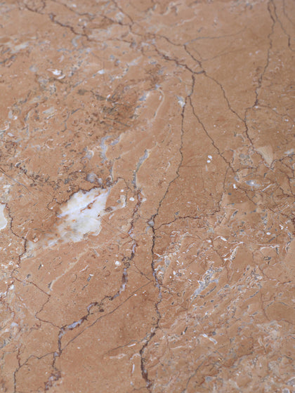 Westwing Mesa Auxiliar Redonda De Mármol Taula