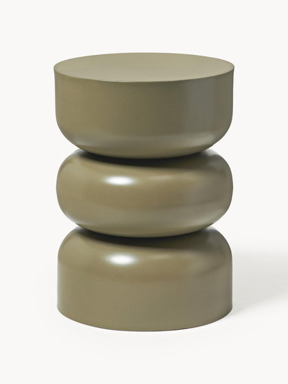 Westwing Mesa auxiliar redonda de metal Alma