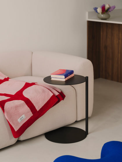 Westwing Mesa Auxiliar Redonda De Metal Ande