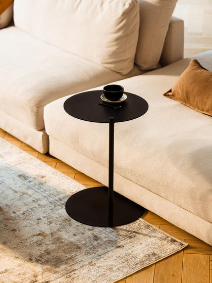 Westwing Mesa Auxiliar Redonda De Metal Ande