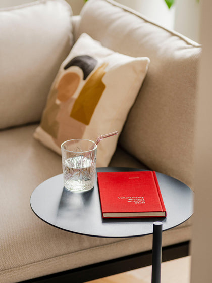 Westwing Mesa Auxiliar Redonda De Metal Ande