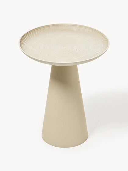 Westwing Mesa Auxiliar Redonda De Metal Ringar