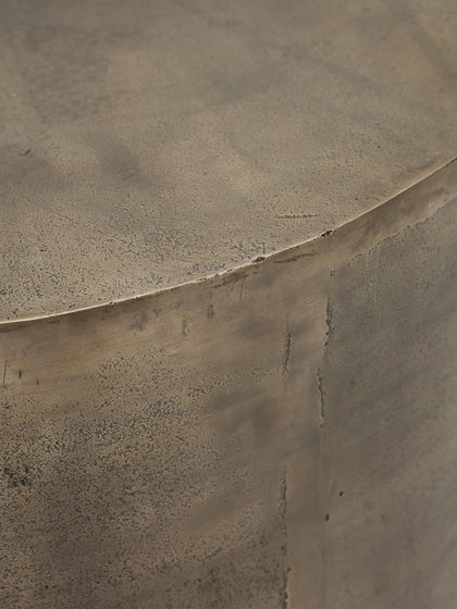 Westwing Mesa Auxiliar Redonda De Metal Rota