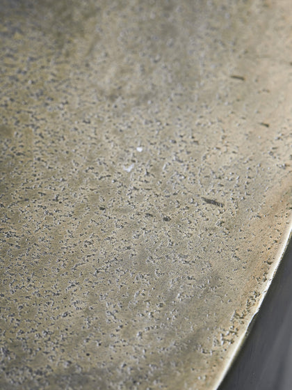 Westwing Mesa Auxiliar Redonda De Metal Rota