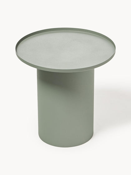 Westwing Mesa Auxiliar Redonda De Metal Sverre