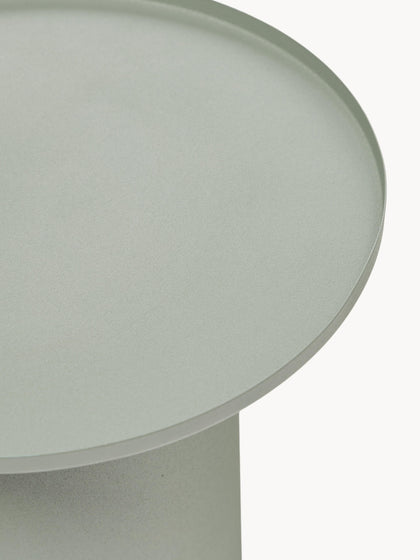 Westwing Mesa Auxiliar Redonda De Metal Sverre