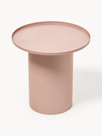 Westwing Mesa Auxiliar Redonda De Metal Sverre