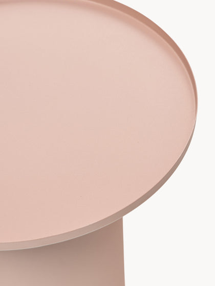 Westwing Mesa Auxiliar Redonda De Metal Sverre