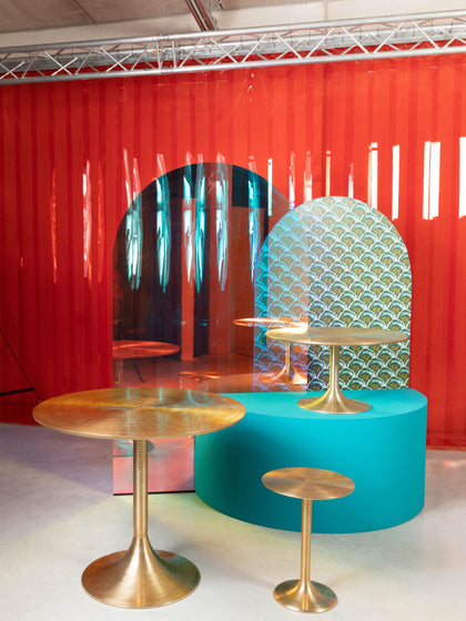 Westwing Mesa Auxiliar Redonda Hypnotising