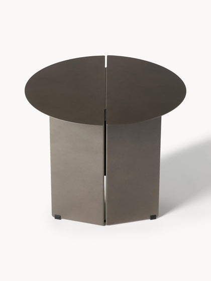 Westwing Mesa Auxiliar Redonda Oru Look Vintage