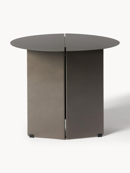 Westwing Mesa auxiliar redonda Oru look vintage