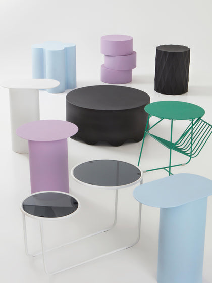 Westwing Mesa Auxiliar Redonda Zele