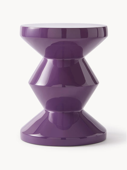 Westwing Mesa Auxiliar Redonda Zig Zag