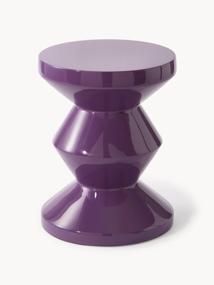 Westwing Mesa Auxiliar Redonda Zig Zag