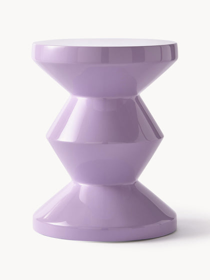 Westwing Mesa Auxiliar Redonda Zig Zag