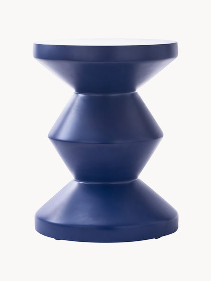 Westwing Mesa Auxiliar Redonda Zig Zag