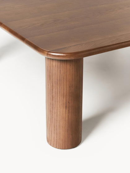 Westwing Mesa De Centro De Madera De Roble Didi