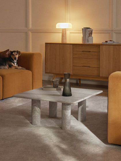 Westwing Mesa De Centro De Mármol Mabel