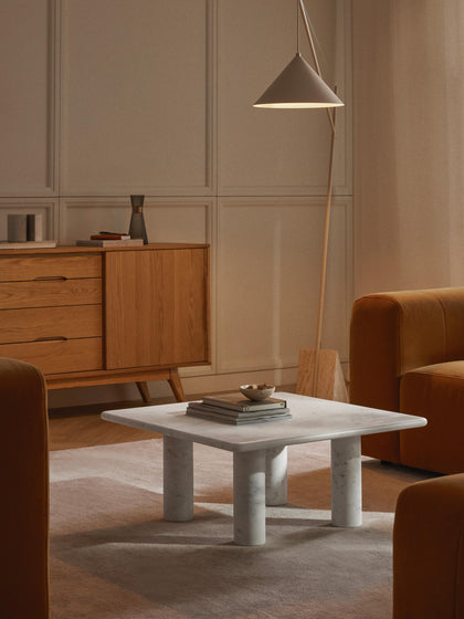 Westwing Mesa De Centro De Mármol Mabel