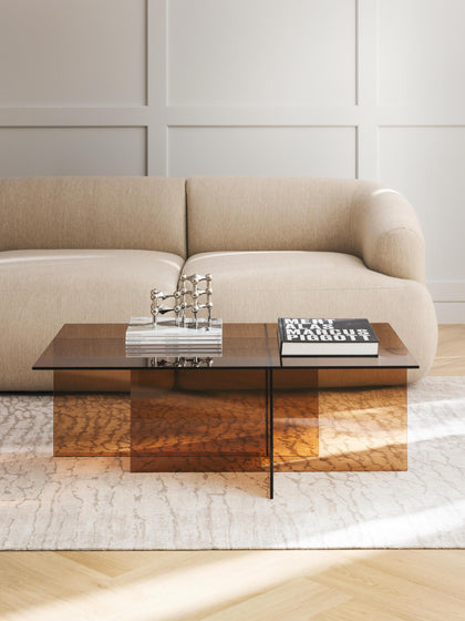 Westwing Mesa De Centro De Vidrio Anouk 102 Cm