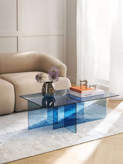 Westwing Mesa De Centro De Vidrio Anouk 102 Cm