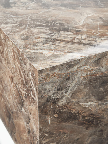 Westwing Mesa De Centro En Look Mármol Lesley