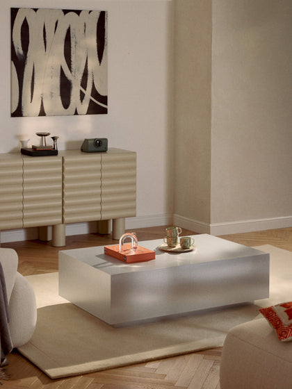 Westwing Mesa De Centro En Look Metálico Lesley