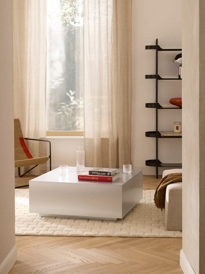 Westwing Mesa De Centro En Look Metálico Lesley