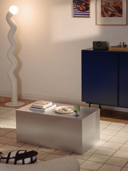 Westwing Mesa De Centro En Look Metálico Lesley