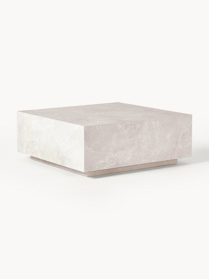 Westwing Mesa de centro en look travertino Lesley