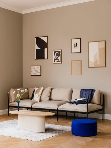 Westwing Mesa De Centro Ovalada De Madera Looi