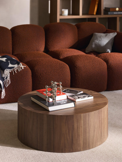 Westwing Mesa De Centro Redonda De Madera Dan