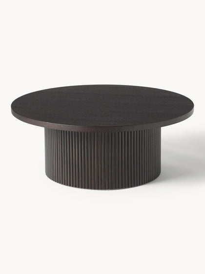 Westwing Mesa De Centro Redonda De Madera Nele