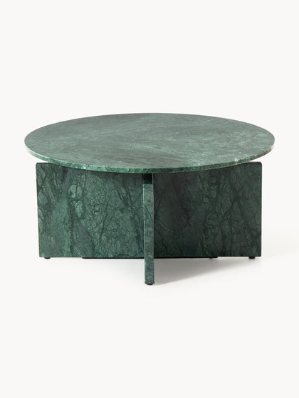 Westwing Mesa De Centro Redonda De Mármol Marisa