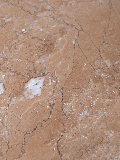 Westwing Mesa De Centro Redonda De Mármol Taula