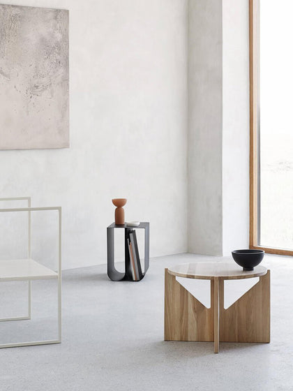 Westwing Mesa De Centro Redonda De Roble Future