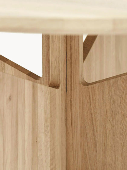 Westwing Mesa De Centro Redonda De Roble Future