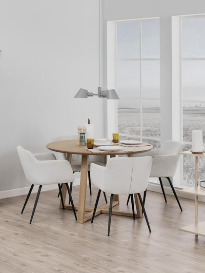 Westwing Mesa De Comedor Redonda Malika Ø 120 cm