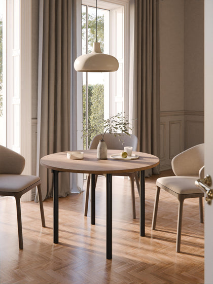 Westwing Mesa De Comedor Redonda Mavi Ø 110 Cm