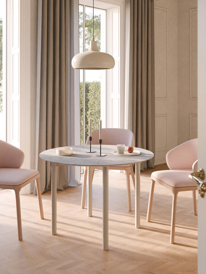 Westwing Mesa De Comedor Redonda Mavi Ø 110 Cm