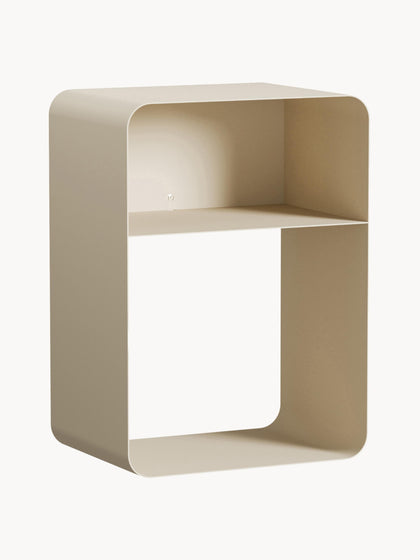 Westwing Mesilla de noche artesanal de metal Damio