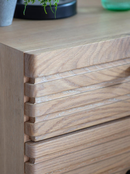 Westwing Mesilla De Noche De Madera Okayama