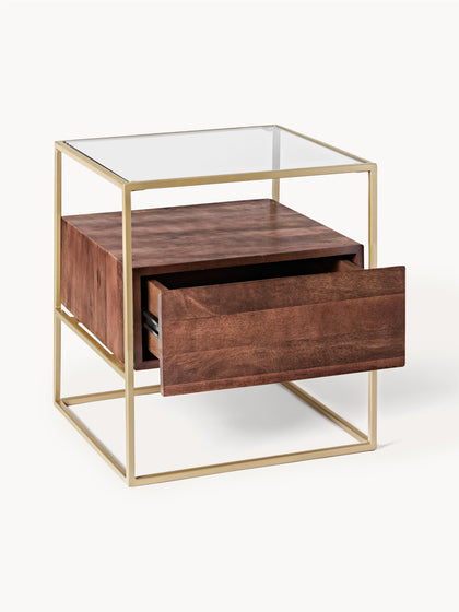 Westwing Mesita De Noche Con Cajón Theodor