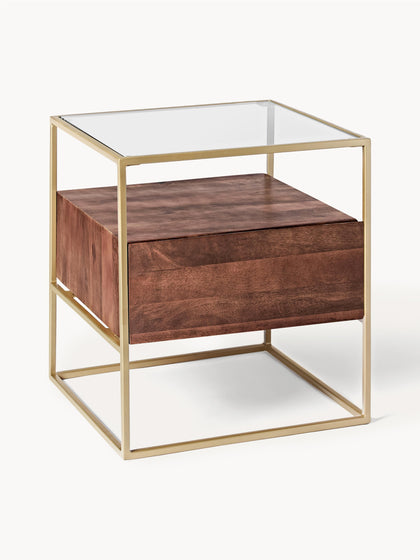 Westwing Mesita de noche con cajón Theodor