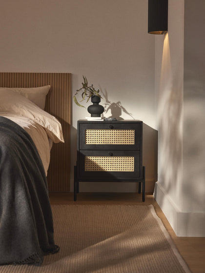 Westwing Mesita De Noche Con Cajones Vienna