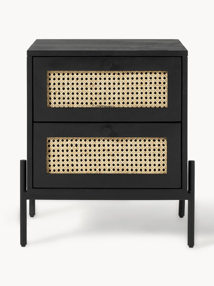 Westwing Mesita De Noche Con Cajones Vienna