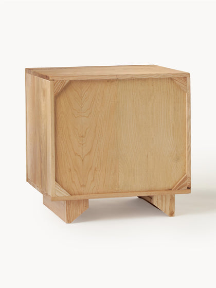 Westwing Mesita De Noche De Madera De Fresno Louis