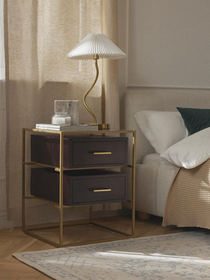 Westwing Mesita De Noche De Madera De Mango Lyle