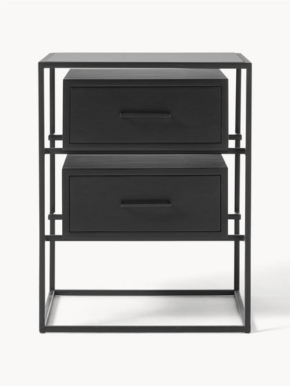 Westwing Mesita De Noche De Madera De Mango Lyle